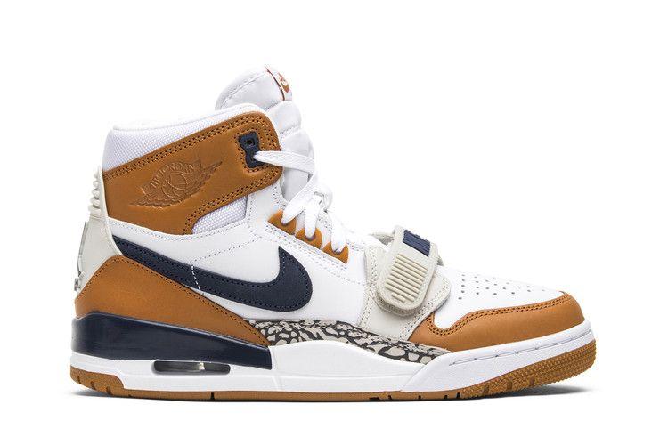 Men's Sneakers Jordan Legacy 312 Trainer 3 Medicine Ball White/Midnight Navy-Ginger-Light Bone-White