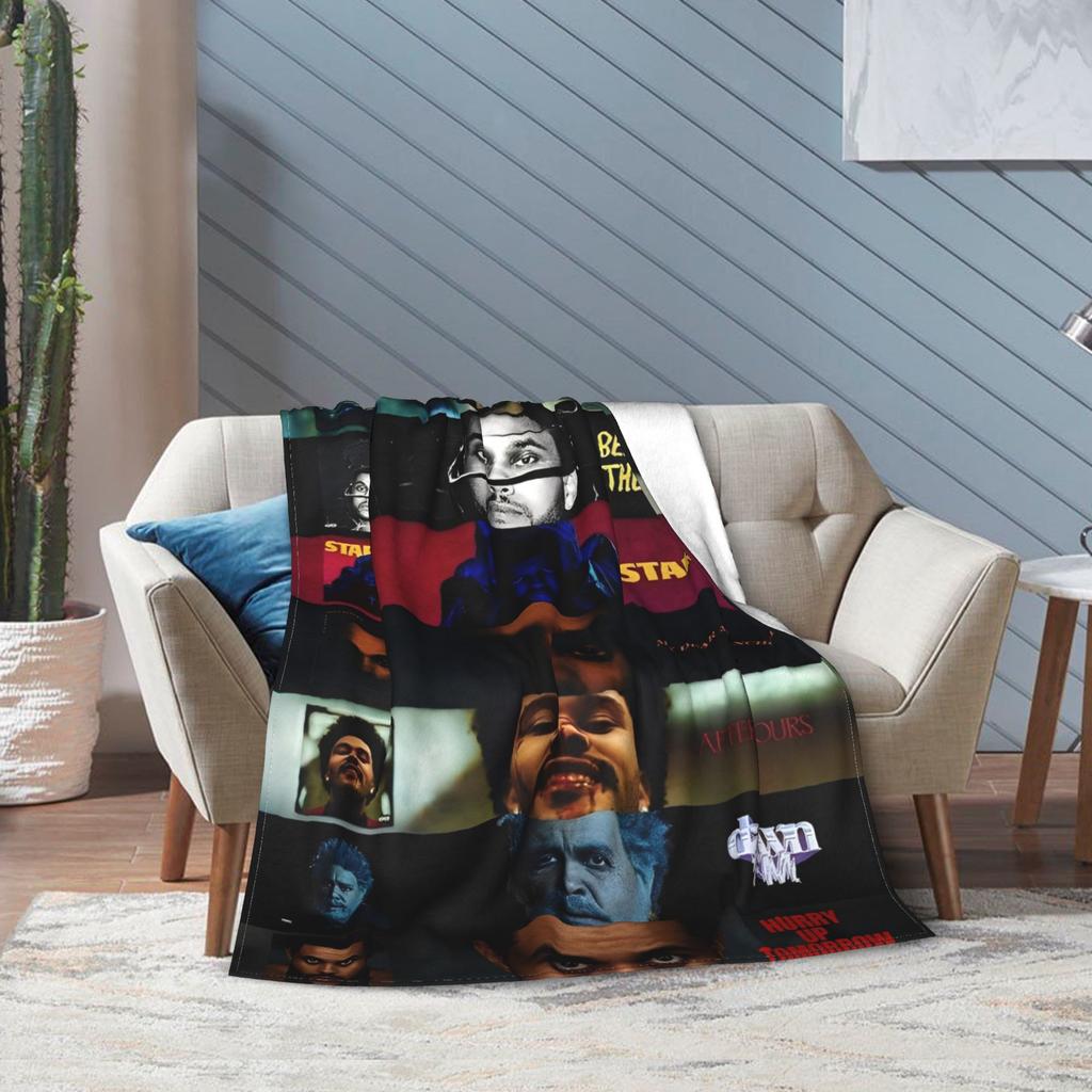 Wochenende Album Beeil dich Morgen Wurfdecke für Sofa Weiche Plüschdecke 50x60 Zoll Mehrgrößen Tagesdecke für alle Jahreszeiten