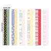 INS Double-sided Pattern Design Notebook Straps Adjustable Star Decor A7/M5 Binder Tie Band Notebook Tie Straps Students