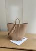 New woven tote bag for women, large capacity single shoulder crossbody bag, fashionable commuter handbag, versatile and high-end