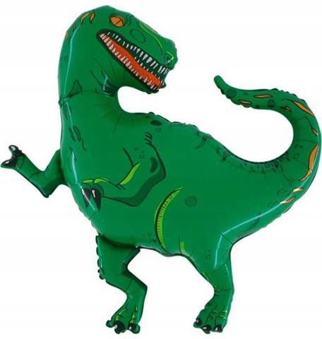 Balon Foliowy Dinozaur Zielony 36", 1 Szt.