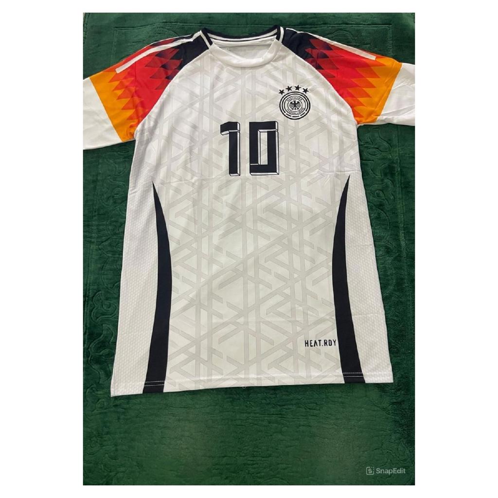 Germany Musiala 2024-25 White Adult Astroturf Jersey01