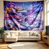 Custom Name Personalized Demon Hunters Kpop Print Tapestry, Wall Art Decor, Bedroom, Dorm, Apartment, LivingRoom, Party Backdrop, Gift for Birthday