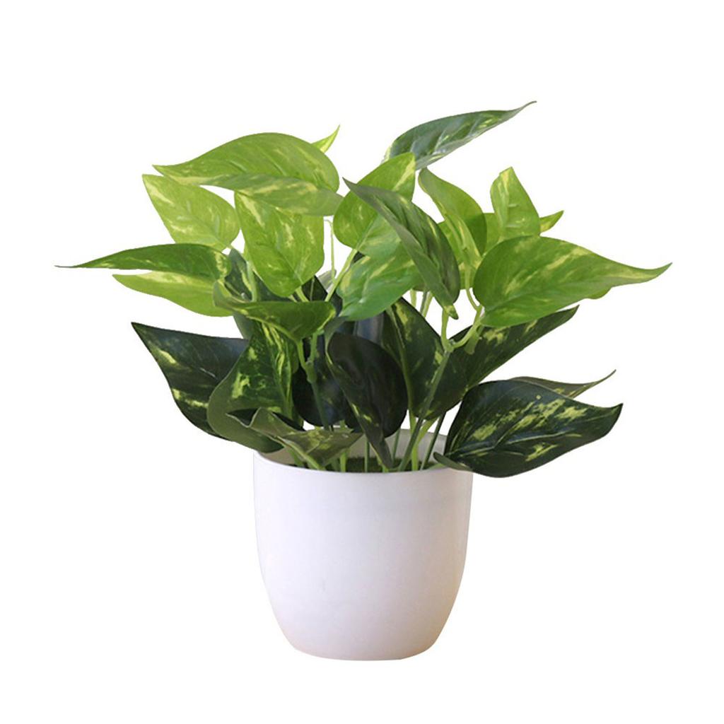Desktop Artificial Bonsai Plant with Pot Plastic Foliage for Long-Lasting Home Restaurant Hotel and Shop Decor