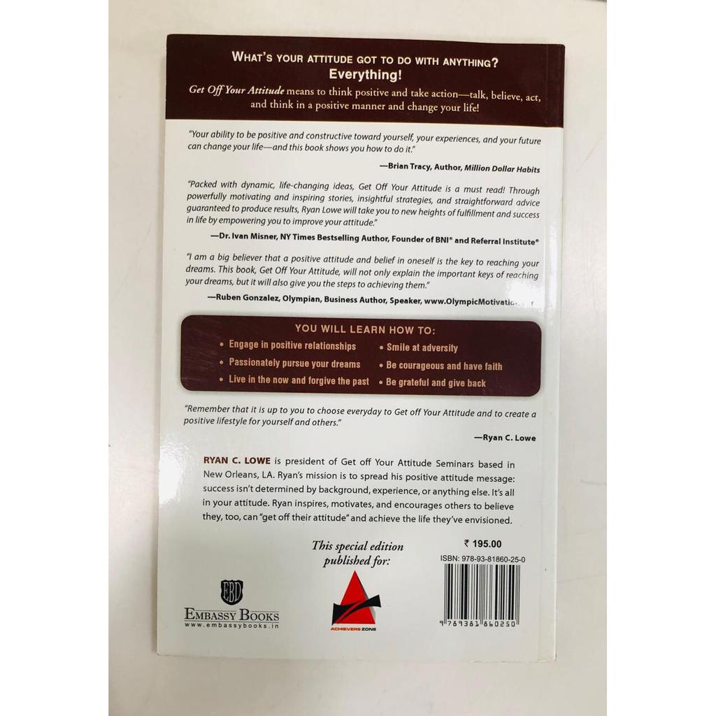 Zbav se svého postoje Brožovaná kniha od Ryana Lowea (Autor),Změň svůj postoj JL186149985609