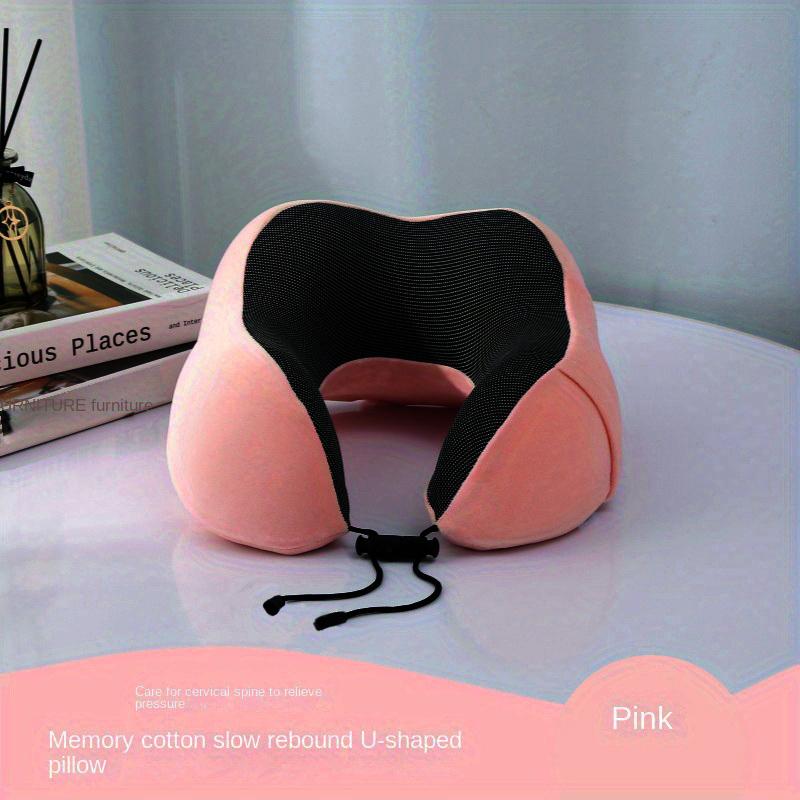U Travel Memory Cotton Pillow Neck Motor Cars And Aeroplanes Nap Magnetic Fabric Ushaped