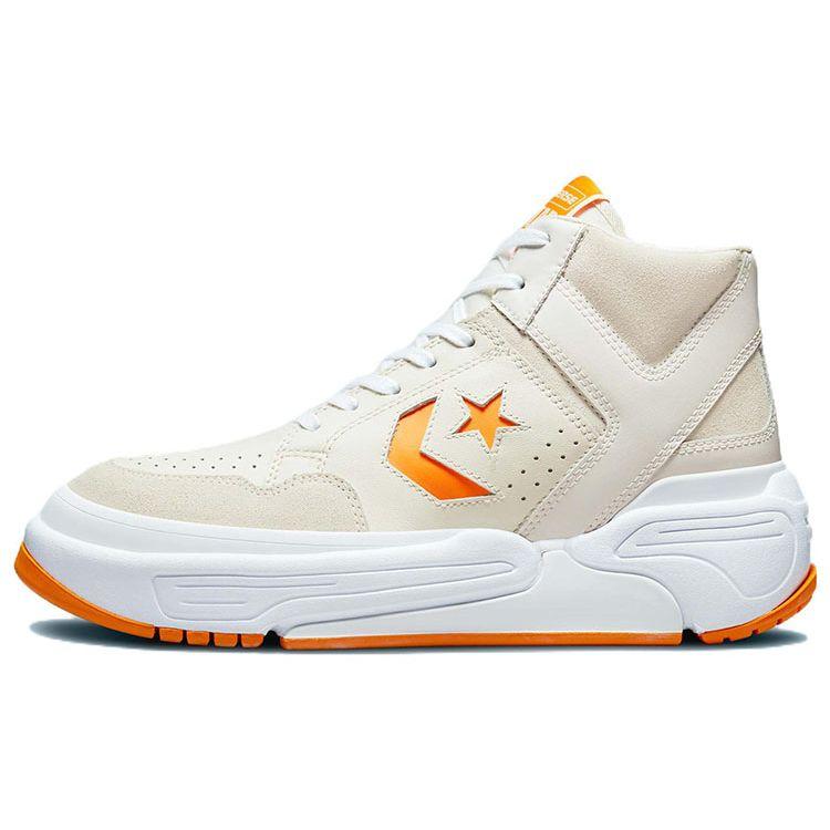 

Converse Weapon CX Mid White Orange Unisex Basketball Shoes A00975C 36
