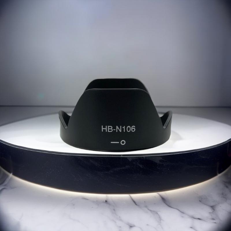 Lens Hood for DSLR Camera Lens HB-N106 Sunshade Reversible- for AF-P DX 18-55mm f/3.5-5.6G Outdoor Photography