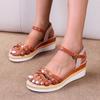 Fashion 2025 Lightweight Ankle Strap Platform Sandals Women Comfort Non Slip Beach Shoes