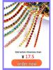 Colorful Rhinestone Claw Chain for Phone Cases, Nail Art, Apparel, & Wedding Dress Accessories