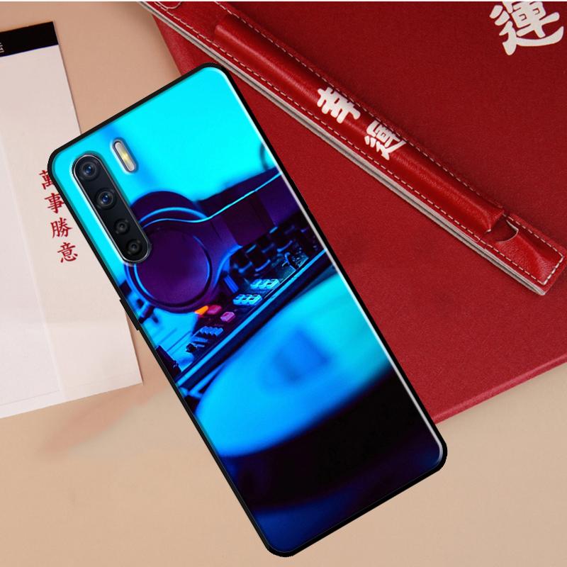 Ddj Dj Music Case For Oppo A78 A38 A80 A60 A40 A18 A98 A58 A96 A76 A16 A94 A74 A54 A15 A17 A57 A77 A5 Pro