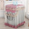 Lace Dustproof Protective Cover Floral Style Home Decoration Washing Machine Cover 4 Color Random Washable 60*60*85Cm Decoration