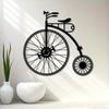 1 Stück Vintage Fahrrad Metall Wandkunst Rostfreies Eisen Dekor Zuhause Büro Retro Geschenk