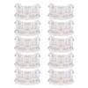 10 Pcs LED Light Strip Connectors 2Pin 8mm Strip to Strip Solderless COB LED Light Strip Connectors