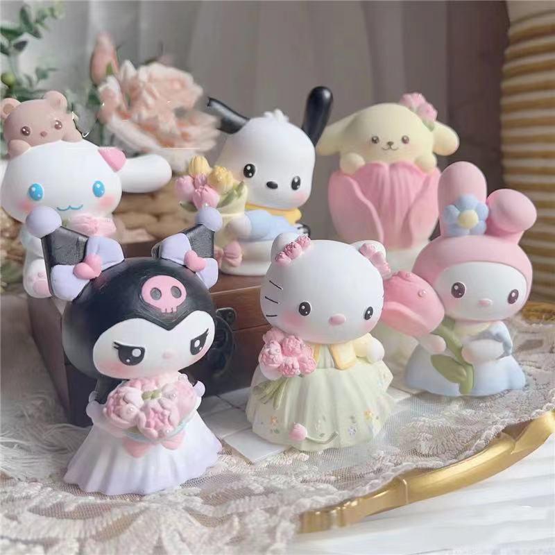 Chinese Hanfu Girl Plaster Doll - Coloring Model & Desktop Decoration Birthday Gift