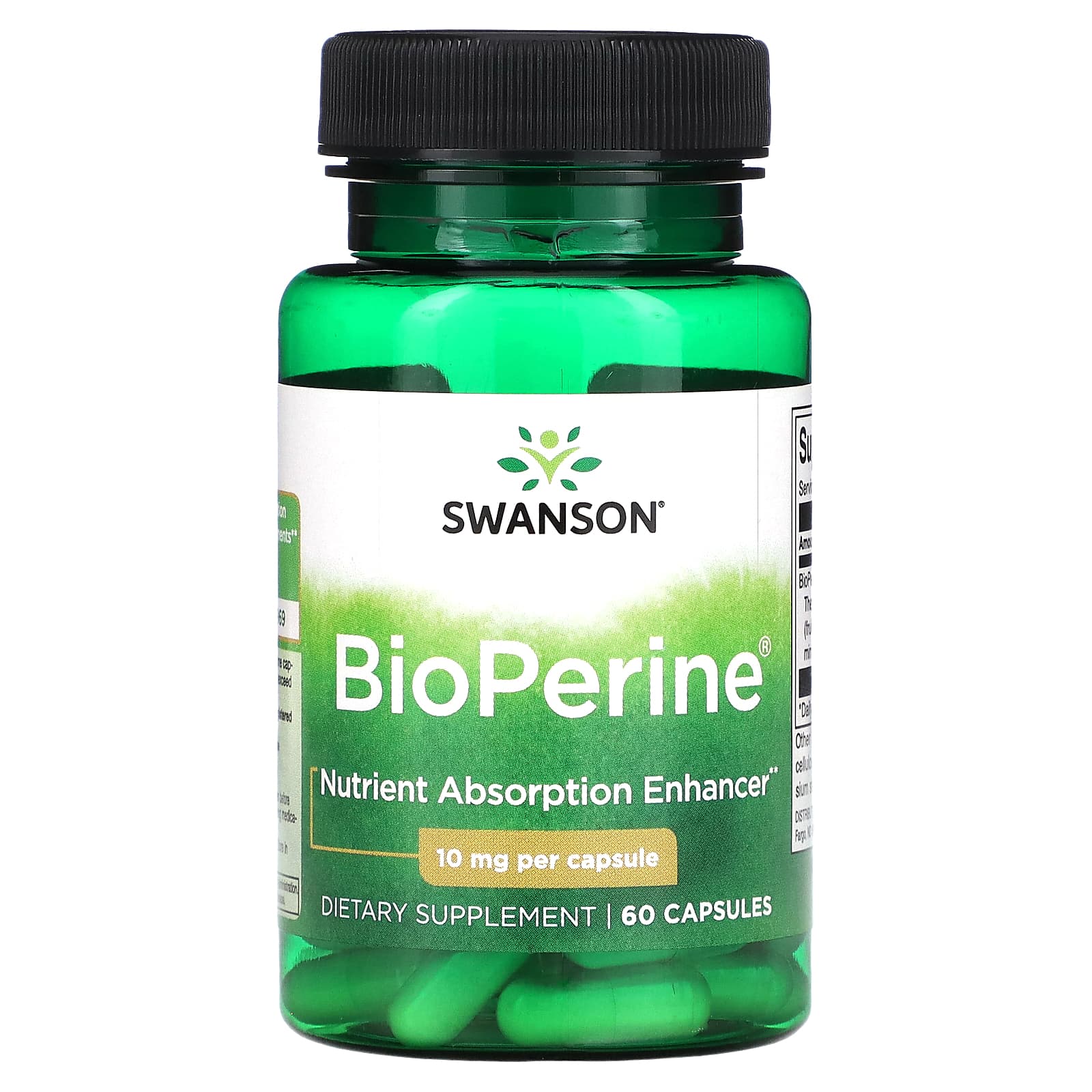 

Bioperine, 10Mg, 60 Capsules