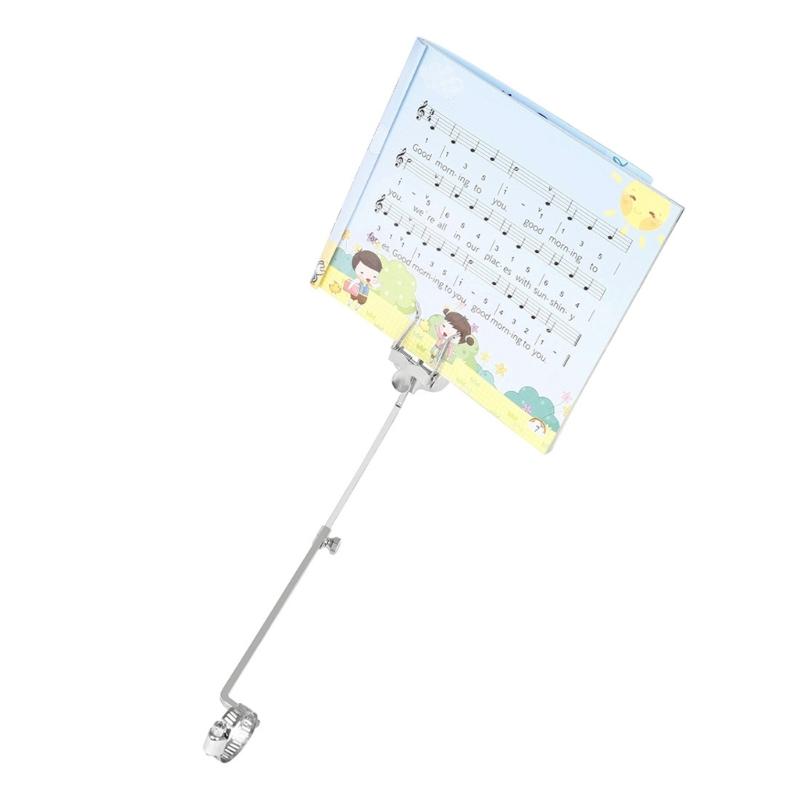 Flute Music Stand Music Book Clamps Flute Lyre Music Score Holder Instrument Flute Stand Marchings Lyre Sheet Music Clip