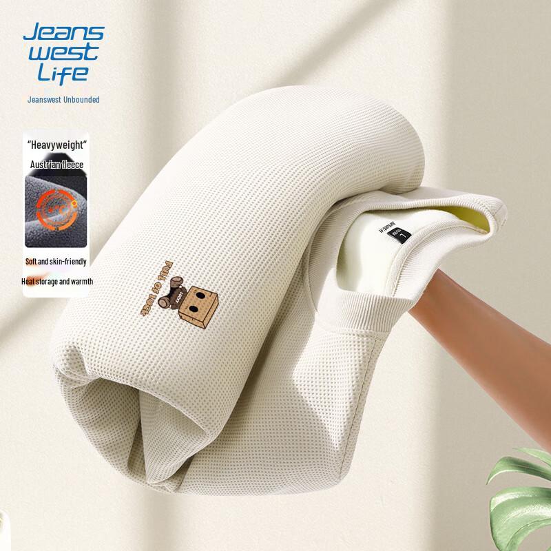 Sweat-shirt ras du cou en polaire épaisse pour homme de Jeanswest