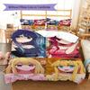 Oshi no Ko Pattern Bedding,Quilt Set Quilt Cover Pillowcase Home Birthday Gift (1 * duvet cover + 2 * pillowcase, without core)