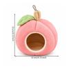 Fruit-Shaped Reptile Hide Soft Terrarium Decor Space-Saving for Snake Owners