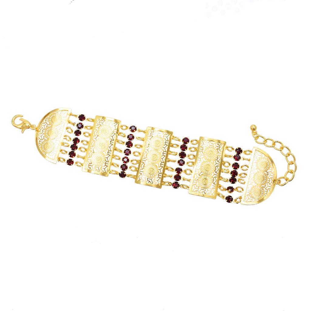 Bohemian Vintage Hollow Flower Finger Bracelet for Women Festival Turkish Slave Bracelets Beach Gypsy Tribal Bangle Sexy Jewelry