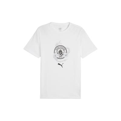 Manchester City Jahr des Drachen T-Shirt Logo Design Bedruckt Lässig Rundhals Kurzarm T-Shirt Herren Tops Weiß 778519-22