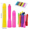 Washable Face Paint Crayons Kits Body Kids Makeup Non Toxic Painting 12 Pcs for Halloween Costumes