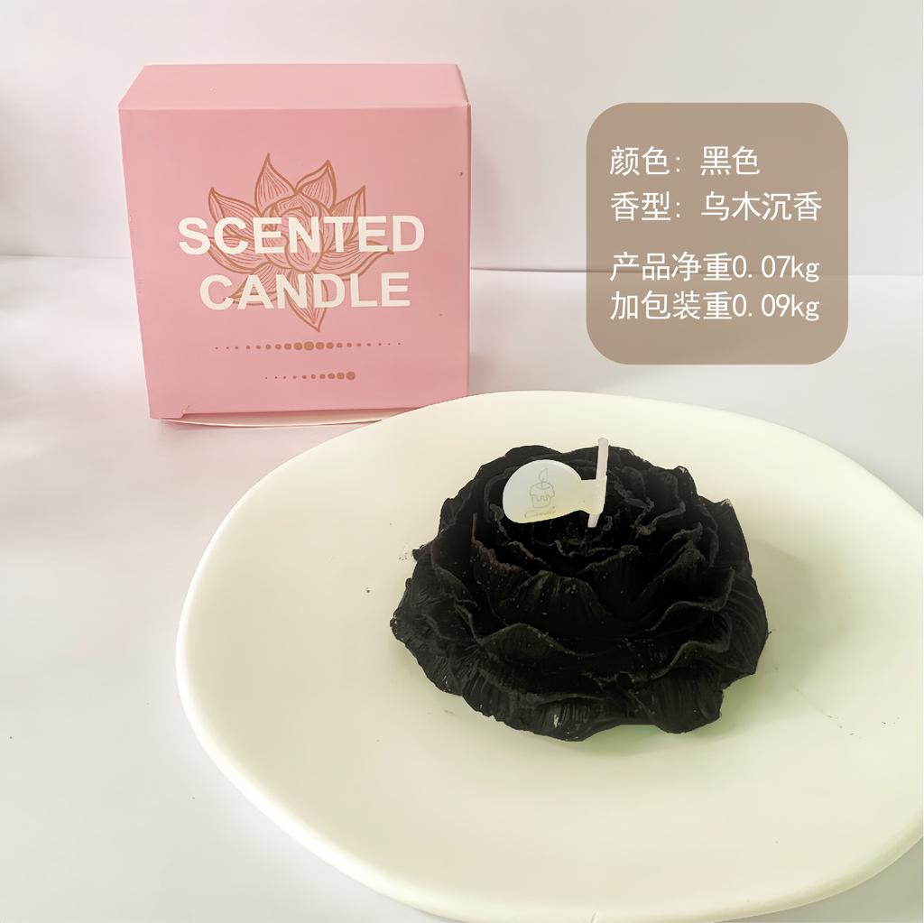 Creative Peony Flowers Aromatherapy Candle Flower Shape Souvenir Gift Ornaments Mother's Day Women's Day Gift
