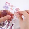 Glow In The Dark 3D Crystal Embossed Stickers Luminous Stacking Toy DIY Splicing Decorative Ornaments for Children Handmade