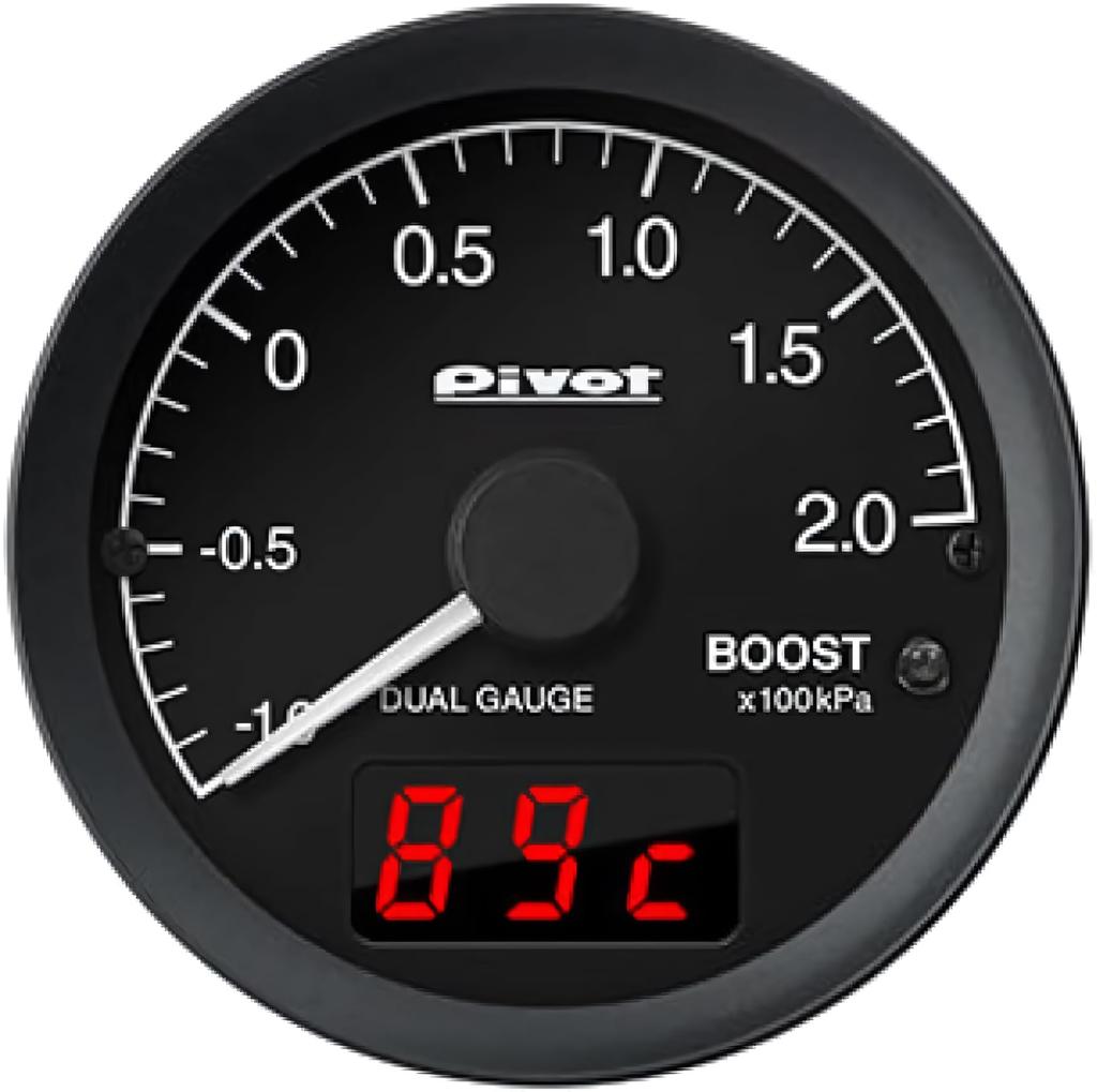PIVOT Meter GAUGE Boost Gauge DRXB [DUAL RS]