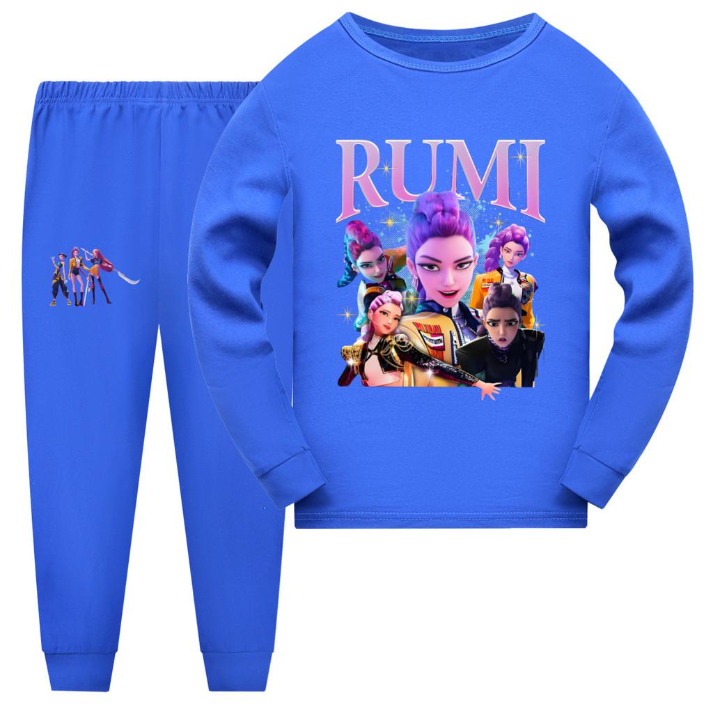 Kpop Demon Hunters Children Short Sleeve Shorts Pajama Set For Sleepwear And Family Comfort