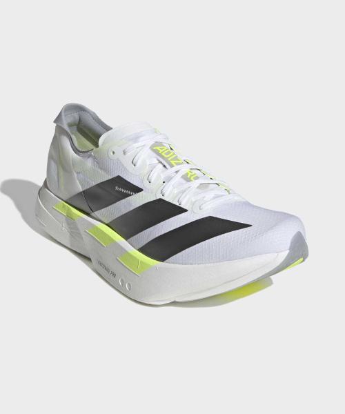 [Adidas] Adizero Adios Pro 4 - White:Iron Metallic (KJ7036)