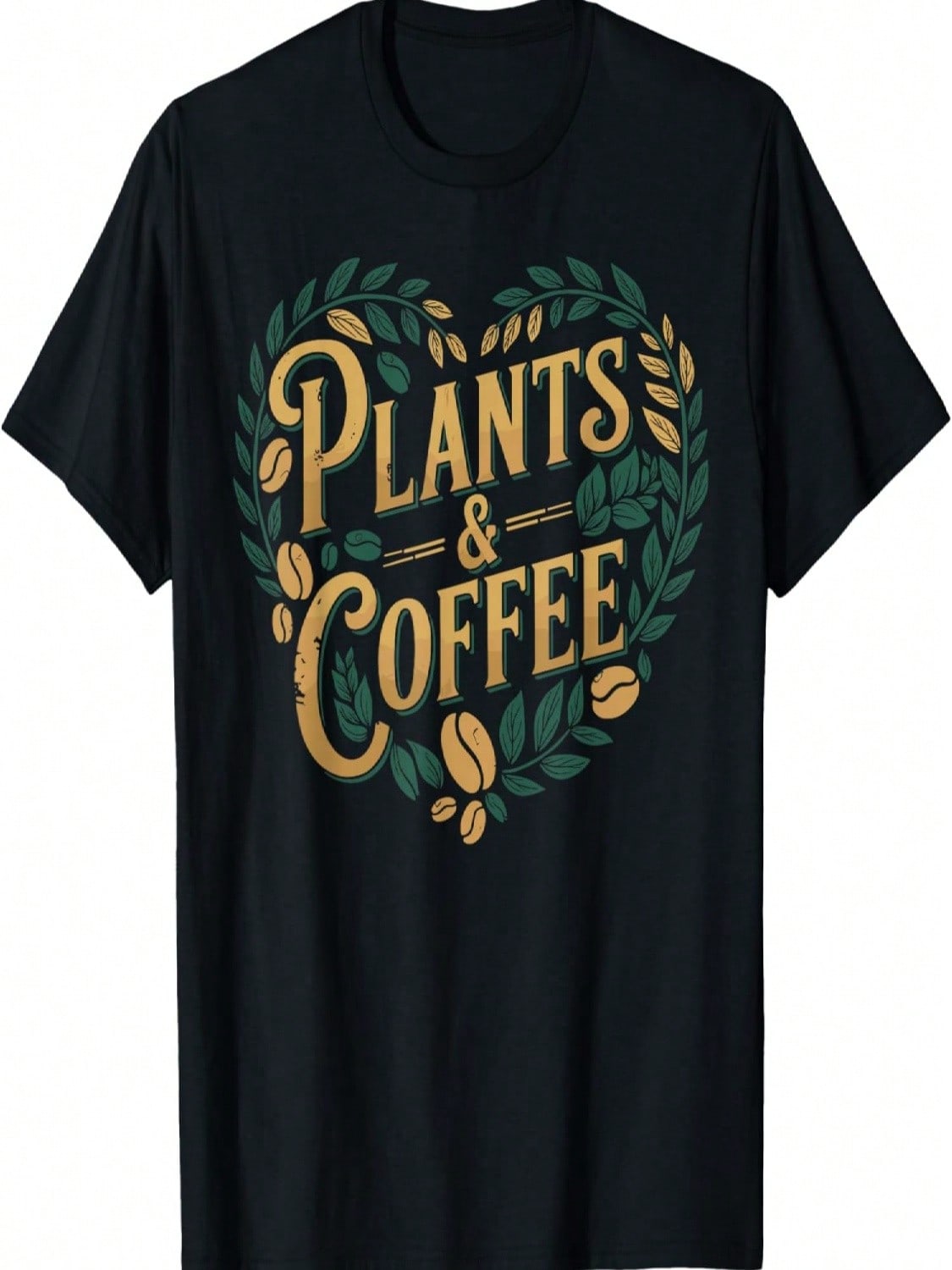 Plants & Coffee Funny Gardening Plant Lover T-Shirt S разноцветный
