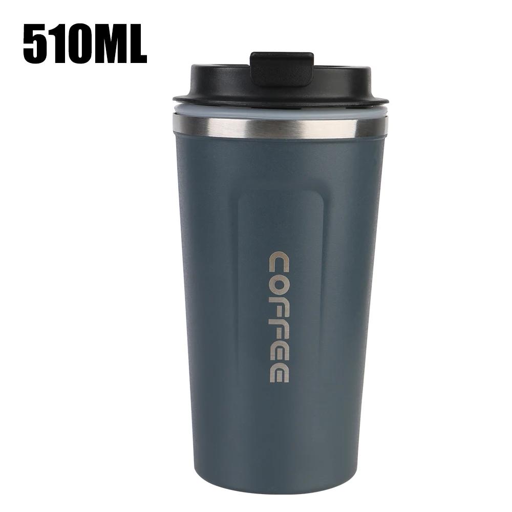 

Mug Car Thermos Mug 380/510ML Leak_Proof Travel Thermo Cup for Tea Water Coffee Double Stainless Steel 401-500ml