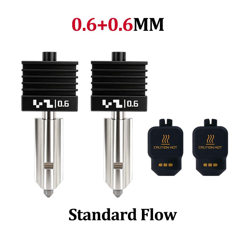 For Bambu X2D P2S H2S Hotend For Bambu Lab Quick Swap Extruder Hardened Steel Print Head P2S Hotend Heating Assembly Replacement
