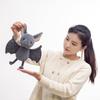 New 26cm Kawaii Hanging Bat Plush Toy Grey Broox Stuffed Animal Doll Cartoon Soft Bat Plushies Home Decor Birthday Gifts Girl
