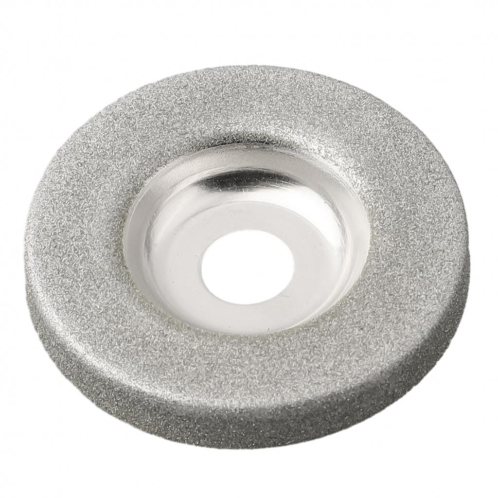 2 Diamond-Grinding Wheel Cup Emery Milling Cutter Circle Sharpener Stone