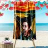 Dean Winchester Print Beach Towel, Large Soft Quick Dry Towel for Beach Camping Swimming