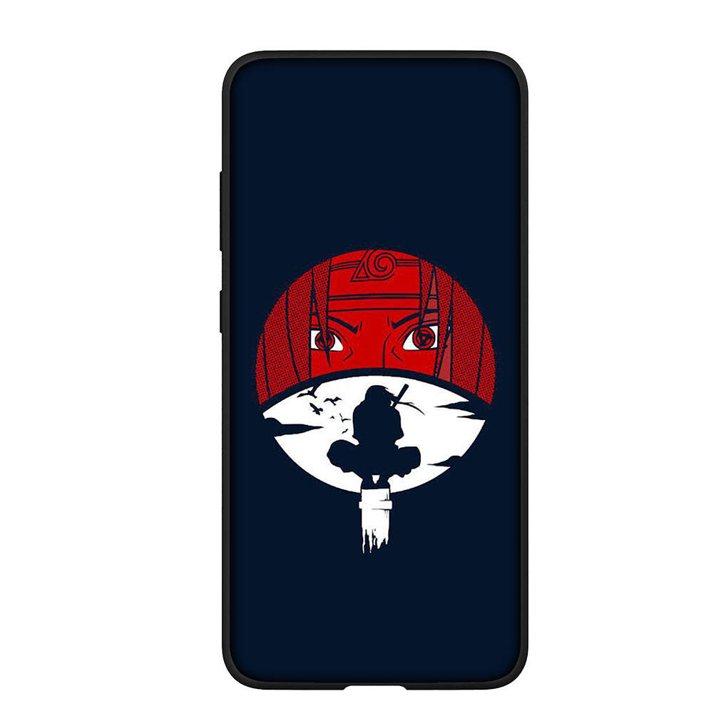 For Samsung Galaxy S25 S24 S23 iPhone 17 16 15 Xiaomi Redmi Note 14 13 12 11 Plus Pro Max XR A57 Phone Case Cartoon Uchiha Sasuke Naruto OPPO Huawei