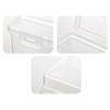 1Pcs Shaver Storage Box Transparent Razor Blades Brushes Plastic Case Portable Organizing Container Travel Accessories Travel