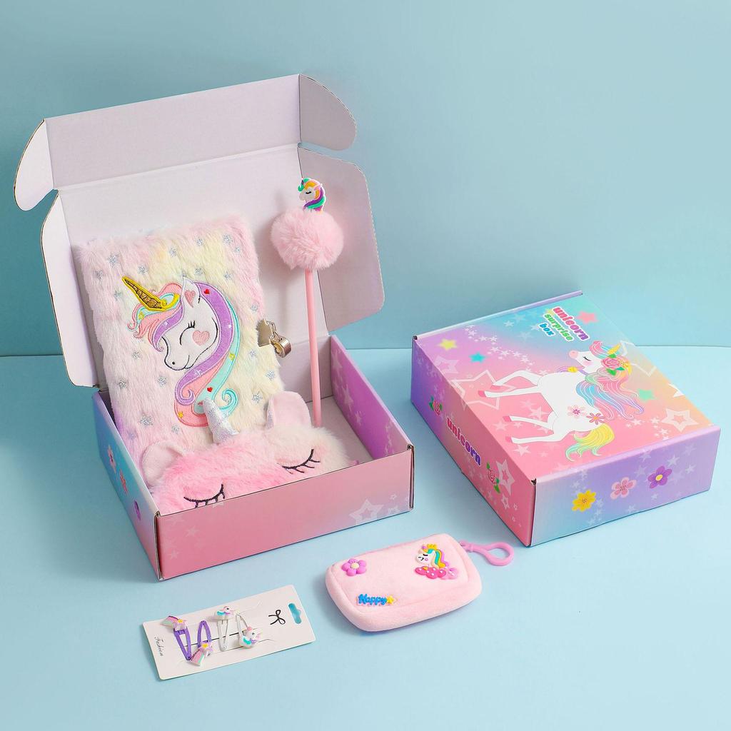 Unicorn Series Kids' Stationery Gift Set - Birthday & Reward Gift Box