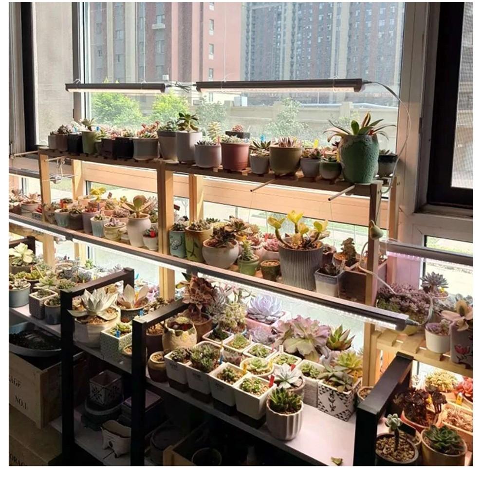100-277V Tube Waterproof Indoor Plants Flower Seedling Growth Light LED Grow Light Household Full Spectrum Plant Light