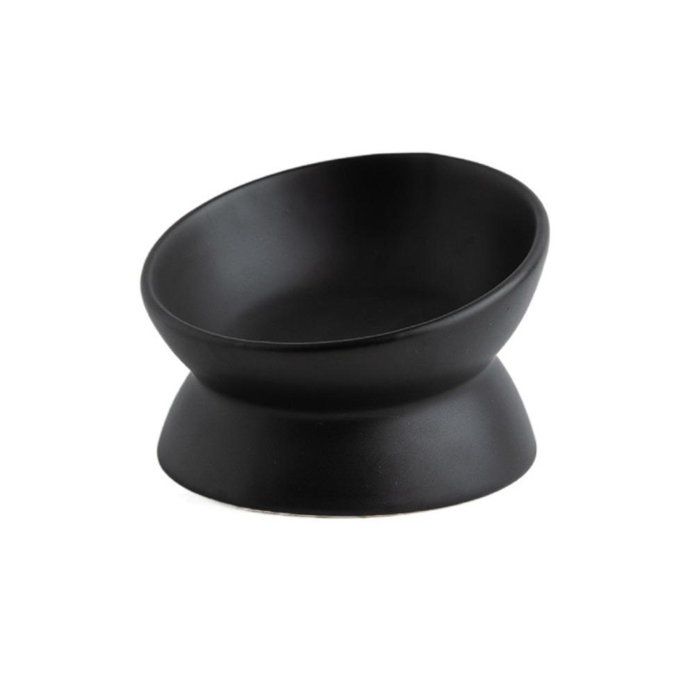 Protect The Cervical Cat Bowl Minimalist Ceramic Pet Bowl Dog Cat Food Bowl  Pet Supplies