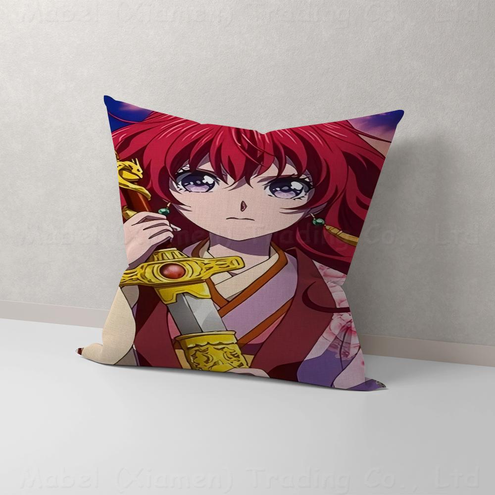 Yona Of The Dawn 45*45cm Cushion Cover Pillow Cover Decor Pillowcase Home Pillowcase For Couch Pillow