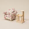 1: 12 Dollhouse Home Furnishings Mini Cat Toy Furnishings Cat Climbing Rack
