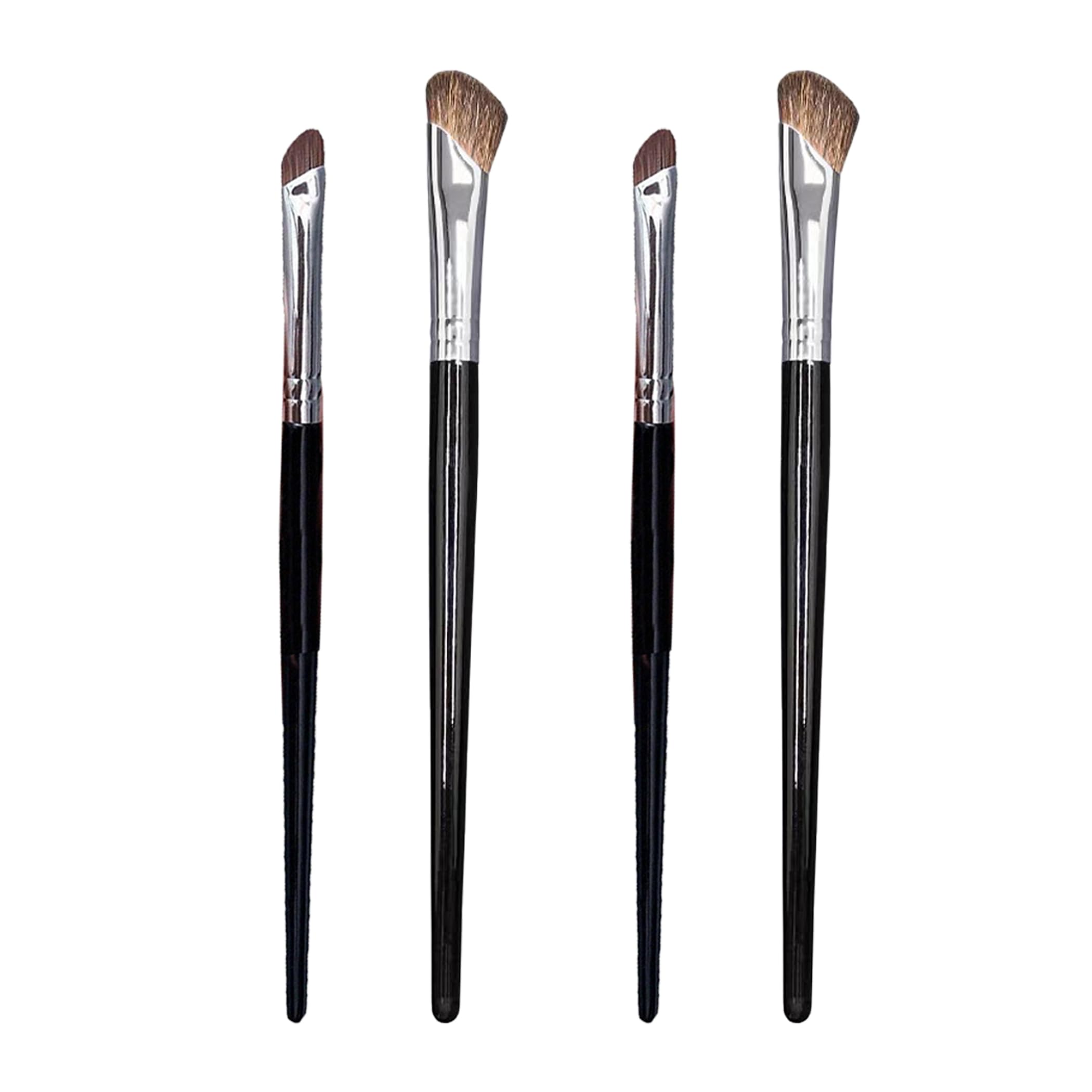 

Felimoa Makeup Brush Angled Nose Shadow Brush 2 Types Total of 4 Sets