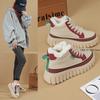 Fashion Platform Snow Boots Women New In Casual Sports Skateboard Shoes Winter 2025 Fashion Plus Fur Warm Ankle Boot Footwear Sneaker