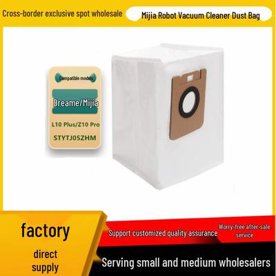 Compatible Dust Bag for Dreame L10 Plus/Z10Pro & Mijia STYTJ05ZHM Robot Vacuum Cleaners