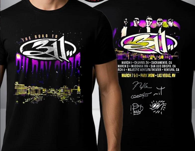 311 Band The Road To Unity Tour 2026 Signature Unisex T Shirt M