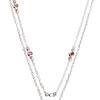 Coach Candy Pendant Copper Necklace Women Necklace Silver CO130-YI4